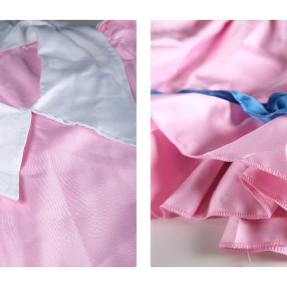 Pink Blue Japanese Style Maid Uniform Cosplay Sexy Christmas Clothes - Picture 5 of 8